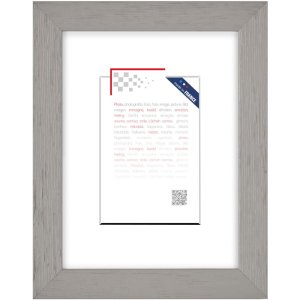 CEANOTHE Karma Holzrahmen 10x15 cm grau