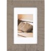 Henzo Holzrahmen Driftwood mittelbraun 10x15 cm mit Passepartout 7x10 cm