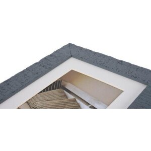 Holzrahmen Driftwood 18x24 cm blau