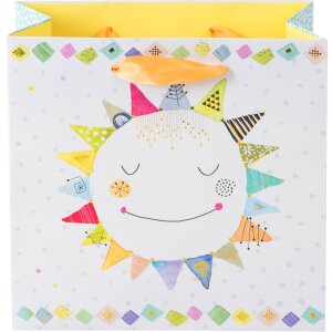 Goldbuch Geschenktasche Happy Sun 27x10 cm Reliefdruck...