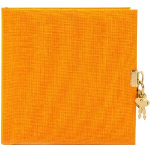 Goldbuch Tagebuch Summertime 16,5x16,5 cm 96 weiße Seiten Leinen Einband