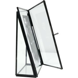 Bilderrahmen schwarz Metall 15,0 x20,0 cm S68PA