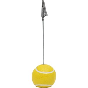 Fotohalter Tennisball S65CN Kunststoff mit Metallklammer...