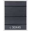 Deknudt Holzrahmen S54S grau 10x20 cm