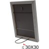Deknudt Holzrahmen S54S grau 30x40 cm