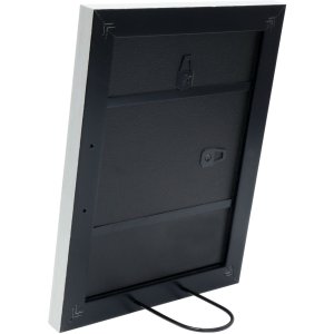 Bilderrahmen weiß Kunststoff 20,0 x28,0 cm S45WF