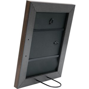 Bilderrahmen braun Kunststoff 13,0 x18,0 cm S45VH