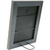 Bilderrahmen grau Kunststoff 10,0 x15,0 cm S45VF