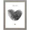 Bilderrahmen grau Kunststoff 15,0 x20,0 cm S45VF