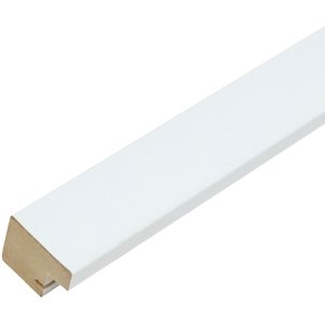 Holzrahmen S45S weiß 20,0 x20,0 cm