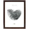Bilderrahmen braun Kunststoff 13,0 x18,0 cm S45FE
