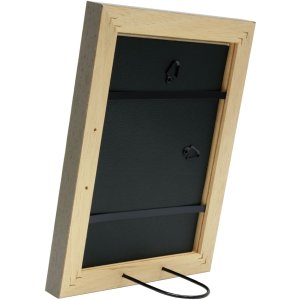 Deknudt Bilderrahmen braun Holz 13,0 x 13,0 cm S45ES, braun, 13x13cm