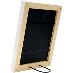 Deknudt Holzrahmen S45ES weiß 15x15 cm