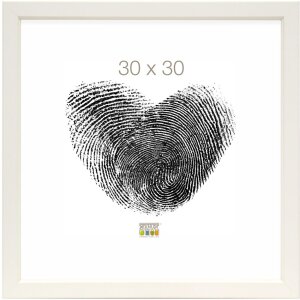 Bilderrahmen weiß Holz 10,0 x15,0 cm S45DK