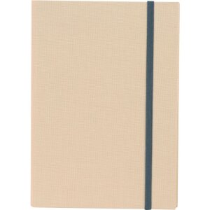 DIN A5 Einschreibebuch Linum beige