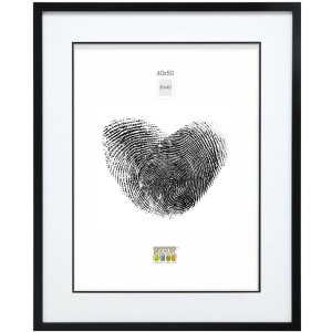 Holzrahmen S43AK2 schwarz 30x30 cm (20x20 cm)