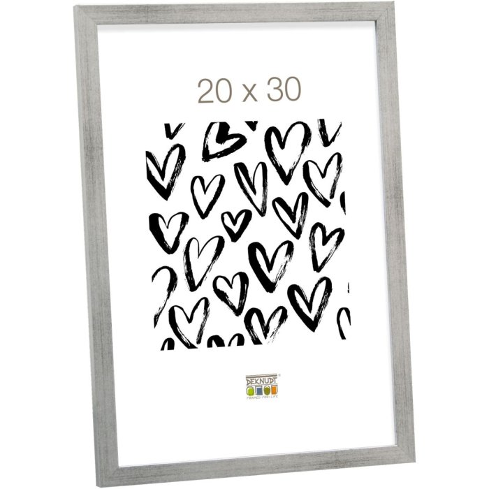 Holzrahmen S43AD1 silber 15x20 cm