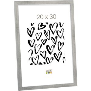 Deknudt Holzrahmen S43AD1 silber 20x20 cm