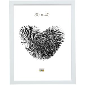 Bilderrahmen S41VH1 weiß Kunststoff 30,0 x30,0 cm