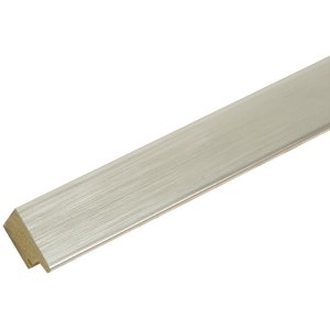 Deknudt Bilderrahmen S41VD4 silber Kunststoff 20x25 cm Normalglas