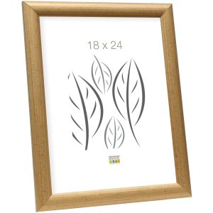 Bilderrahmen S40CA2 gold Holz 30,0 x45,0 cm
