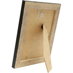Bilderrahmen S226K2 schwarz Holz 10,0 x15,0 cm