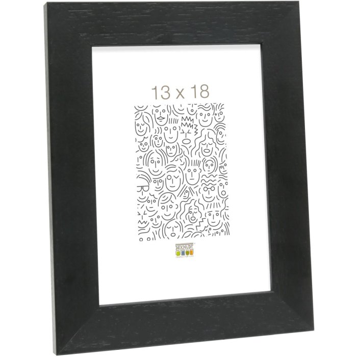 Bilderrahmen S226K2 schwarz Holz 40,0 x60,0 cm