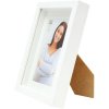 Bilderrahmen mit Passepartout weiß Holz 20,0 x30,0 cm;15,0 x20,0 cm S223K