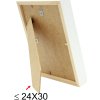 Bilderrahmen mit Passepartout weiß Holz 20,0 x30,0 cm;15,0 x20,0 cm S223K