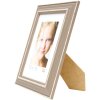 Bilderrahmen beige Holz 13,0 x18,0 cm S221F