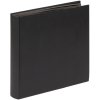 Walther Fotoalbum Fun 30x30 cm 100 schwarze Seiten Papiereinband Pergaminschutz