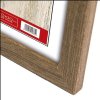 ZEP Holzrahmen Basic M48 braun 20x30 cm Blockprofil mit Aufsteller