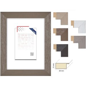 Ceanothe Holzrahmen Karma Bilderrahmen 2,9 cm Flachprofil...