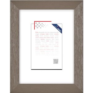 Ramă foto din lemn Ceanothe Holzrahmen Karma, profil larg 2,9 cm, moderne și disponibilă în mai multe culori