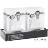Rama foto magnetică din acrilic transparent, 3 dimensiuni până la 10x15 cm