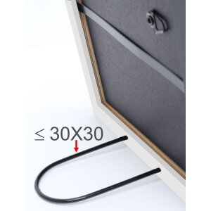 Rama foto Deknudt S54S din lemn, sticlă transparentă, diverse culori, 9x13 cm - 50x70 cm