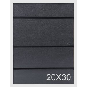 Rama foto din lemn S54SF1P1 cu pasepartout alb