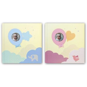 Album Bebeluș Penelope – Coș artistic, geam...