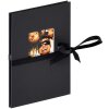 Album foto Walther Leporello Fun - 12 fotografii 10x15 cm și 13x18 cm, cu legătură decorativă și copertă neagră