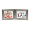 Deknudt Doppel- und Dreifachrahmen S41VD1 Silber für Fotos 10x15 13x18 15x20