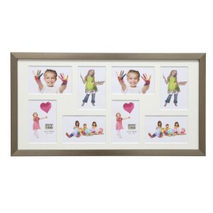 Rama foto cu pasepartout argint, plastic S41VD1P