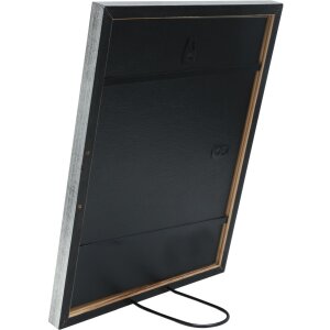 Ramă foto Deknudt Silber Holz S43AD1 – lemn nobil, finisaj argintiu antic