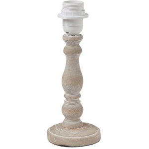 Clayre & Eef 6LMP478 Lampenfuß Braun-Weiß...