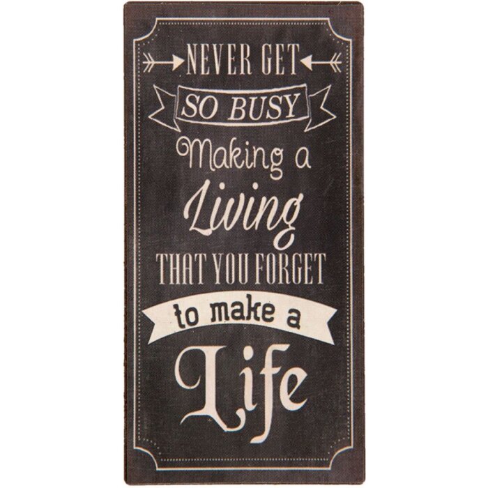 Magnet LIVING - 5x10 cm