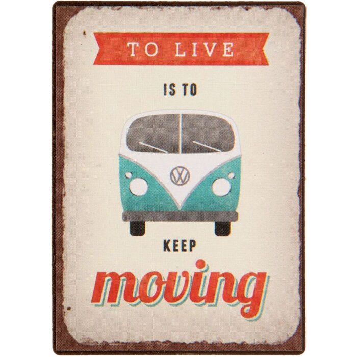 Clayre & Eef Magnet MOVING - 5x7 cm
