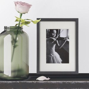 Viola Holzrahmen 13x18 cm dunkelgrau