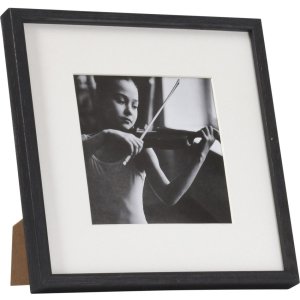 Viola Holzrahmen 20x20 cm dunkelbraun