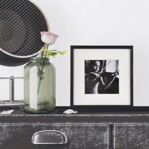 Viola Holzrahmen 20x20 cm dunkelbraun