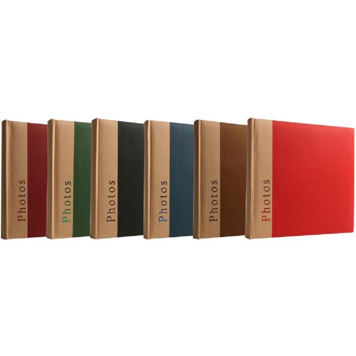 Album foto Henzo Jumbo Chapter 30x30 cm, 100 pagini albe pentru 400 de fotografii