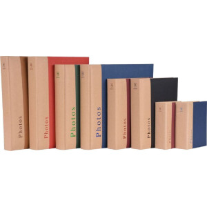 Album foto Henzo Jumbo Chapter 30x30 cm, 100 pagini albe pentru 400 de fotografii